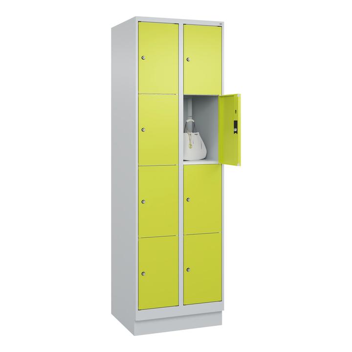 Clowngrün, Lichtgrau