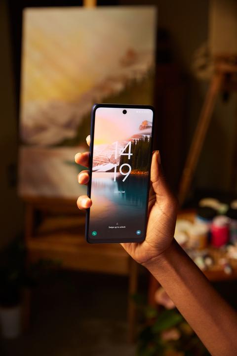 Produktbild TCL 40 NxtPaper (256 GB, Midnight Blue, 6.78", Dual SIM, 50 Mpx, 4G)
