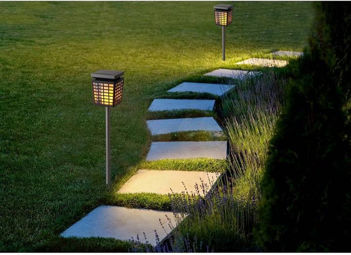 Actual product image Sygonix Rectangular r garden light (IP44)