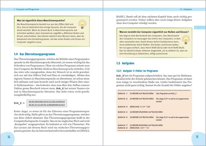 Actual product image Programmieren lernen für Kinder mit Small Basic (German, Dirk Hardy, 2021)