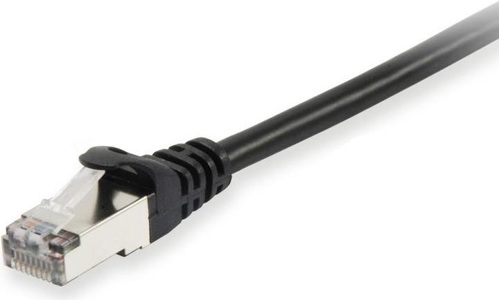 Actual product image equip Patch cable Cat6 S/FTP 2xRJ45 25.00m black (CAT6, 25 m)