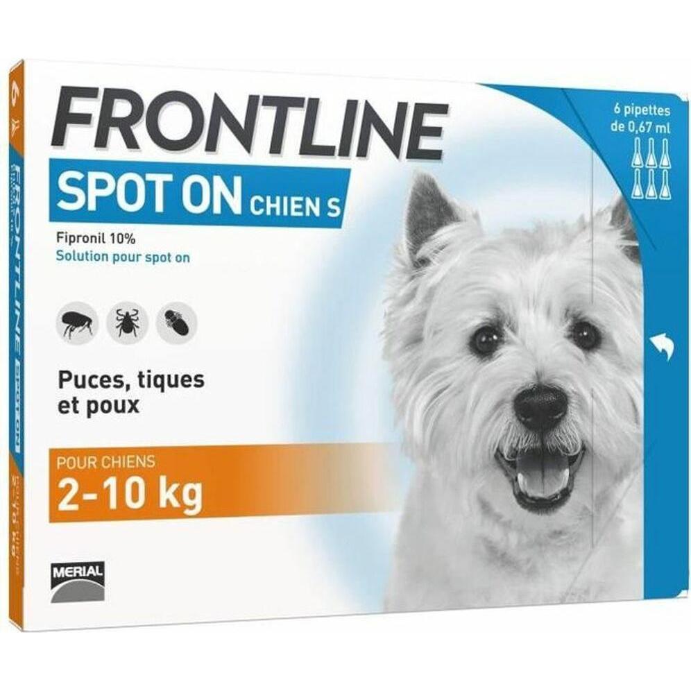 Frontline Hundepipette Spot On 2-10 Kg (Hund), Tierpflegemittel