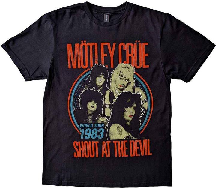 Actual product image Motley Crue Vintage World Tour Devil (L)