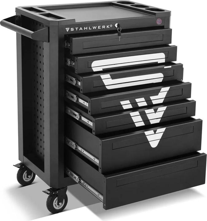 Produktbild Stahlwerk Werkstattwagen FALCON mit 7 Schubladen, abschliessbar Montagewagen (1 x)
