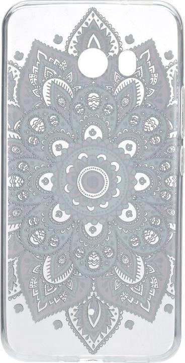 Produktbild König Design Henna Cover für Handy HTC U11 Case Schutz Hülle Silikon Bumper Etuis Tattoo Bunt (HTC U11)