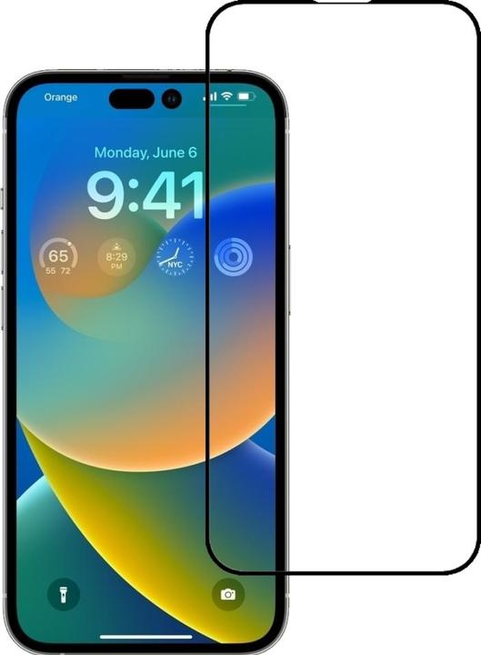 Screenguard 100% Vollbild Panzerglas (1 Stück, Apple iPhone 14 Pro)