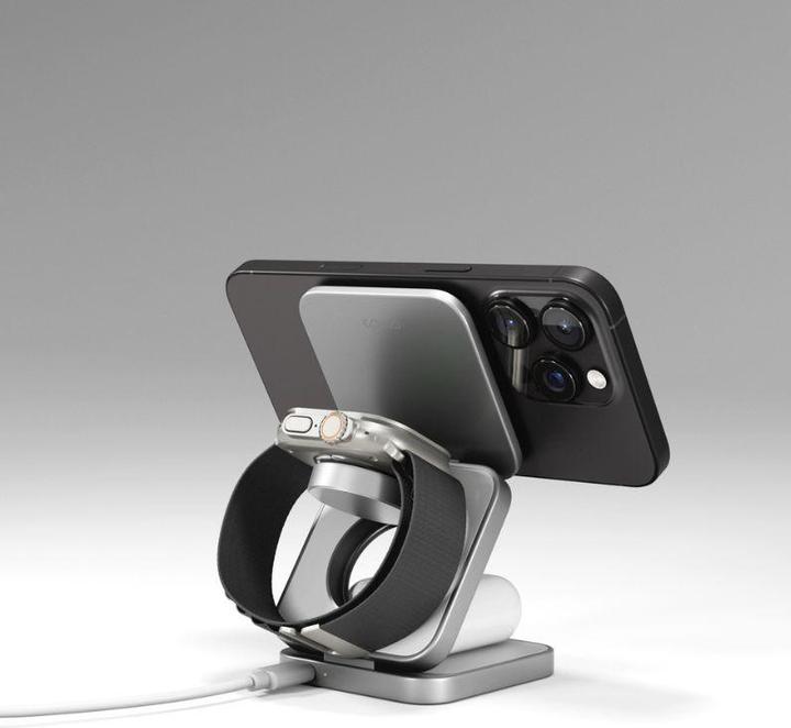 Actual product image Epico UltraBase EF55 Qi2 3in1 Fold Charging Stand (30 W)