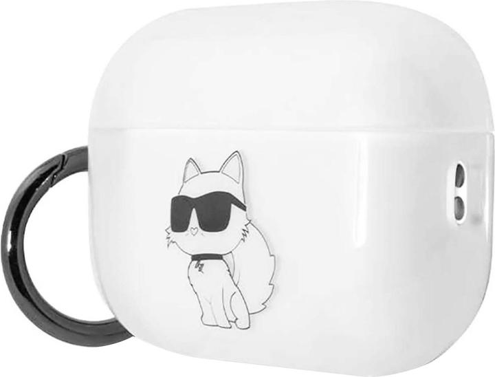 Produktbild Karl Lagerfeld Airpods Pro 2 Logo NFT Choupette TPU Case (Kopfhörer Hülle)