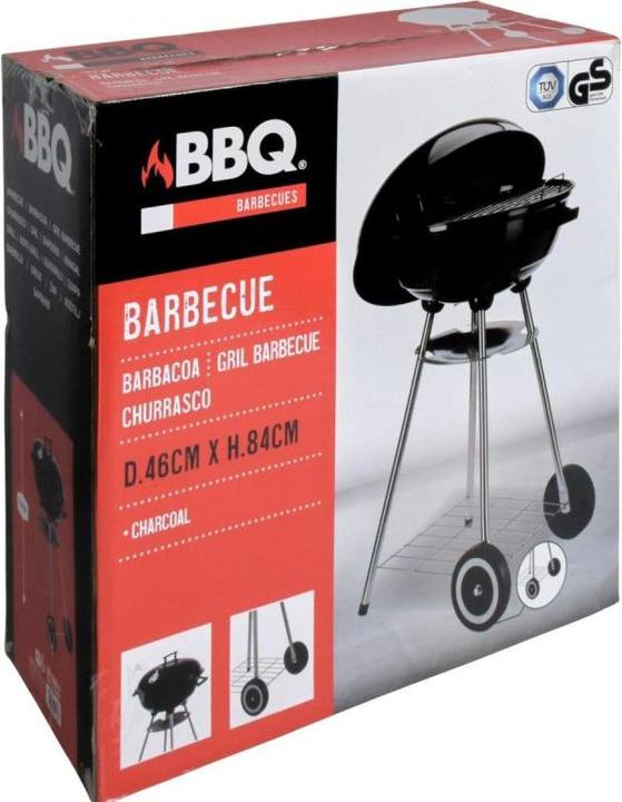 Actual product image BBQ Collection Ball Grill Charcoal barbecue on wheels Ø 46 Cm