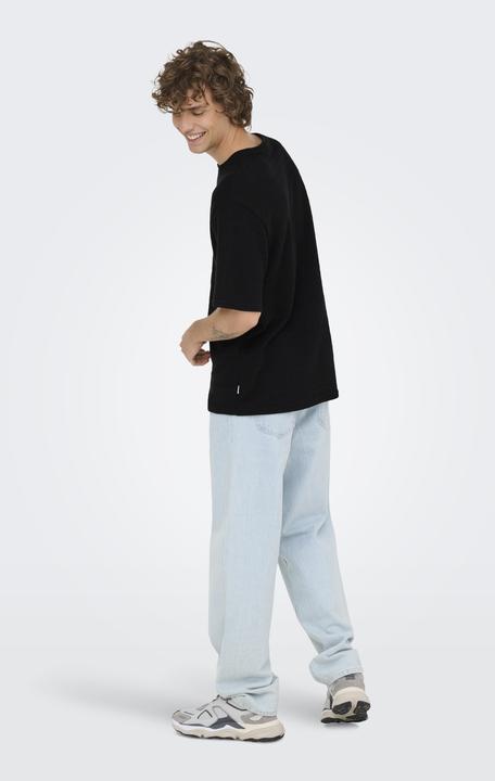 Actual product image Only & Sons Onsgivo Reg 12 Ss Crew Knit Noos (XS)