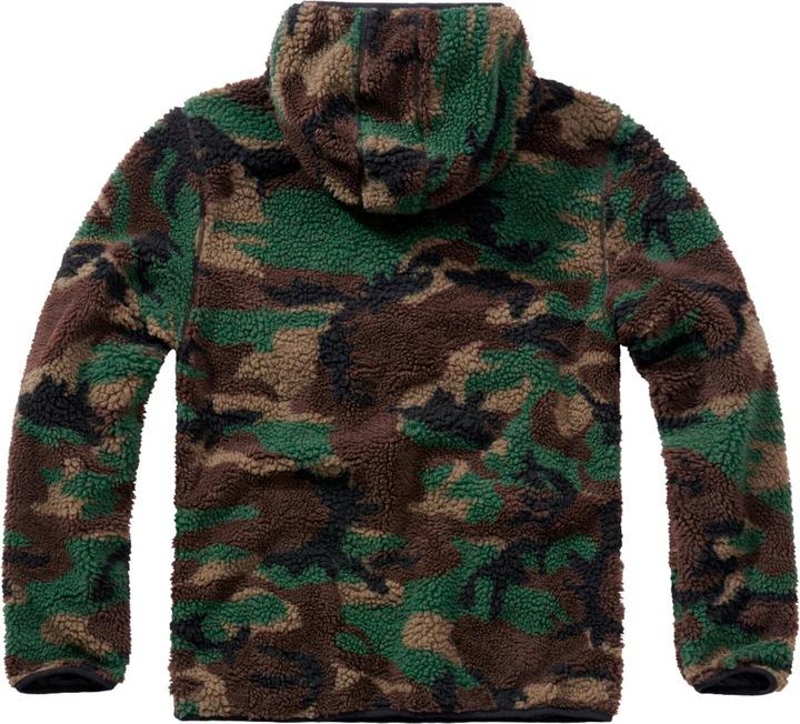 Actual product image Brandit Teddy Fleece Worker Pullover Jacket - 13975 (L, 7XL)