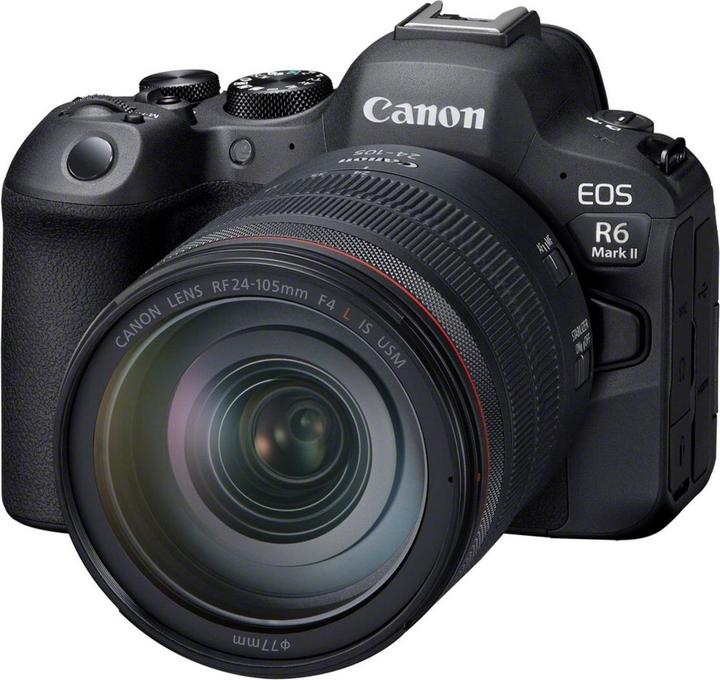 Image du produit Canon EOS R6 Mark II Kit (24 - 105 mm, 24.20 Mpx, Plein format)