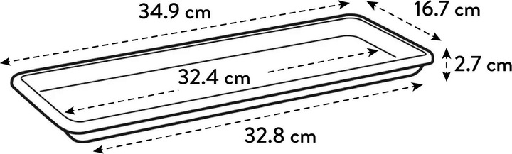Produktbild Elho BarcelBalkKastUnter40cm anth