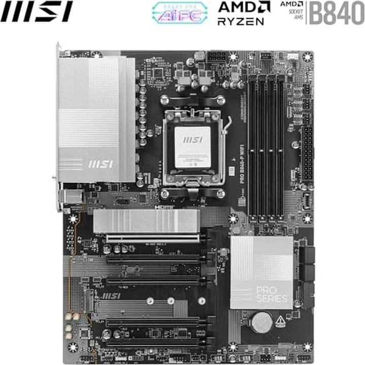 Actual product image MSI PRO B840-P WIFI (AM5, AMD B840, ATX)