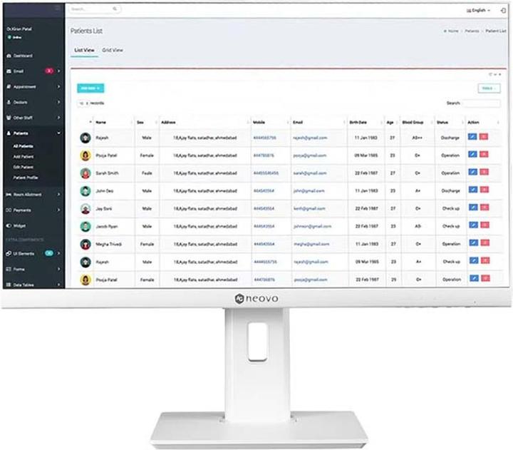 Actual product image AG neovo ME-2701 27IN 68.58CM FHD (1920 x 1080 pixels, 27")