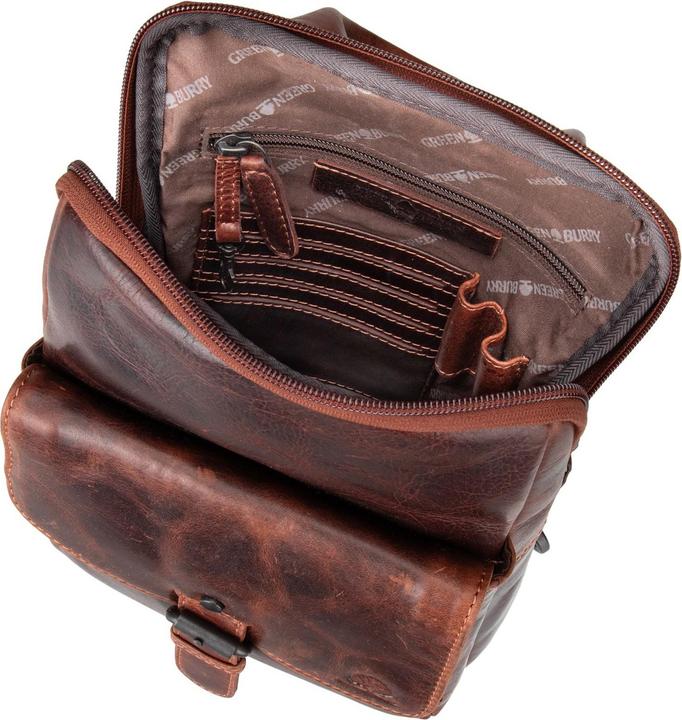 Actual product image Greenburry Rugged shoulder bag leather 23 cm