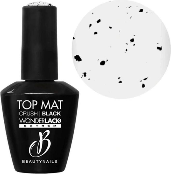 Beautynails Bna We Top Mat Crush Black 12 Milliliters (Top Coat)