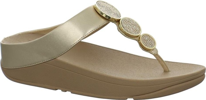 Produktbild Fitflop Halo Bead-Circle Metallic Toe-Post (38)