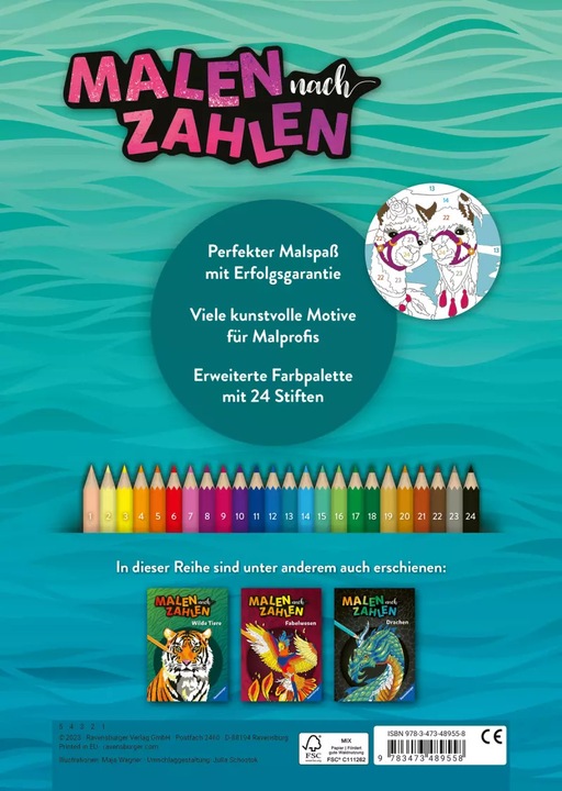 Produktbild Ravensburger Malen nach Zahlen: Animal Dreams