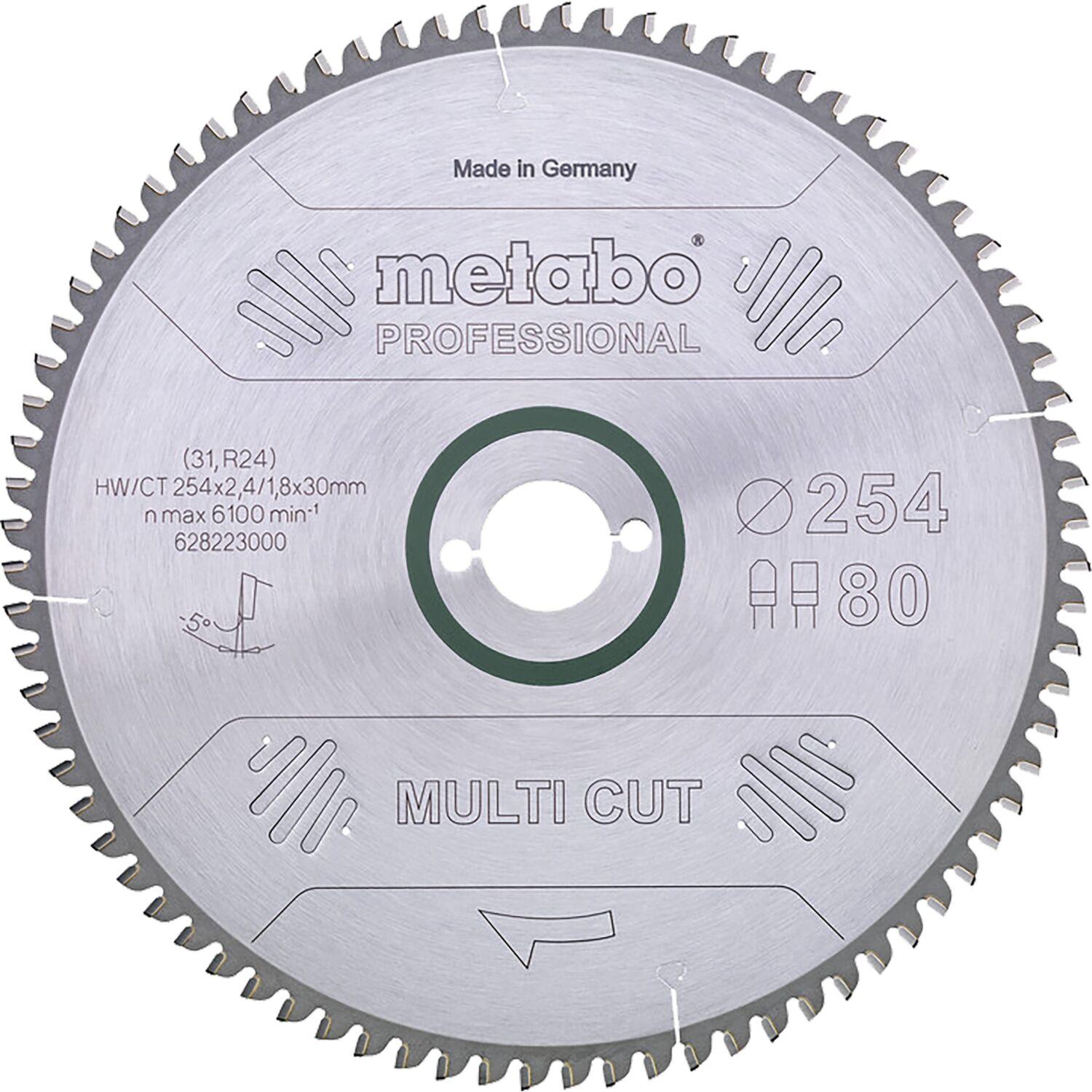Metabo, Sägeblatt, Kreissägeblatt HW/CT 20
