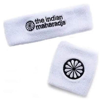 The Indian Maharadja, Unisex, Stirnband, Sportbandana, Weiss