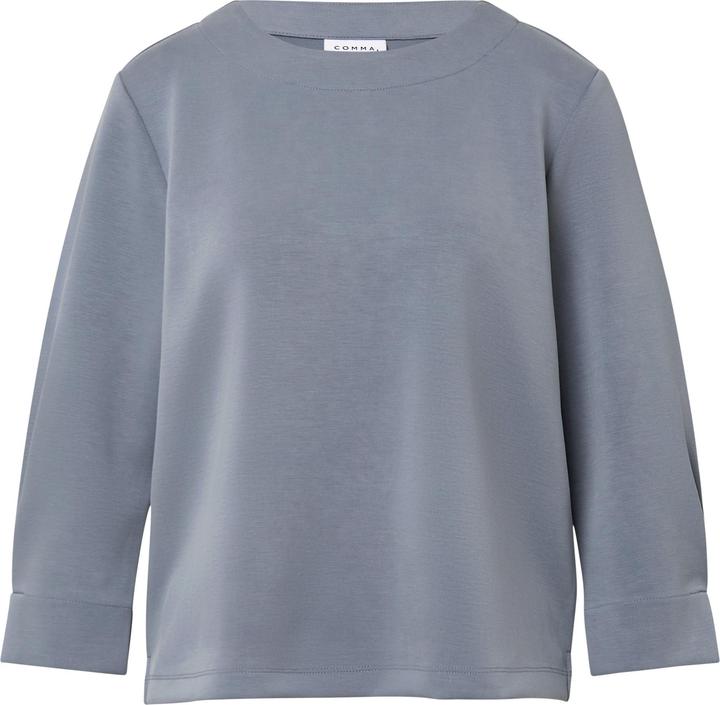 Produktbild Comma Sweatshirt Weiches Sweatshirt mit 3/4-Ärmeln (40)