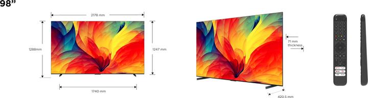 Immagine prodotto TCL 98QLED780 (98", QLED, 4K)