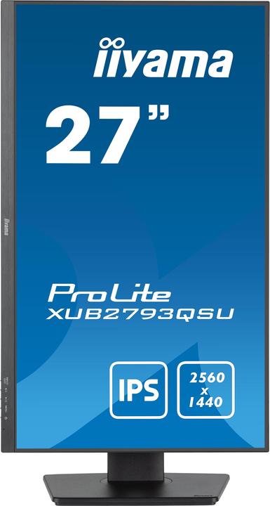 Produktbild iiyama Monitor XUB2793QSU-B7 (2560 x 1140 Pixel, 27")