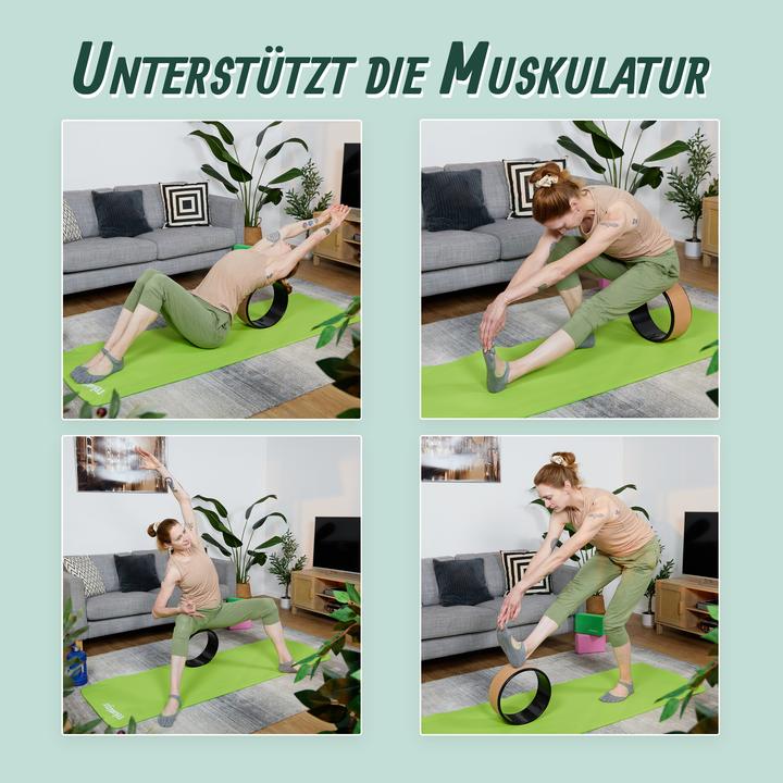 Produktbild Relaxdays Yogarad