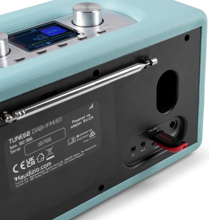 Actual product image Audizio Tune60 (DAB, DAB+, FM, Bluetooth)