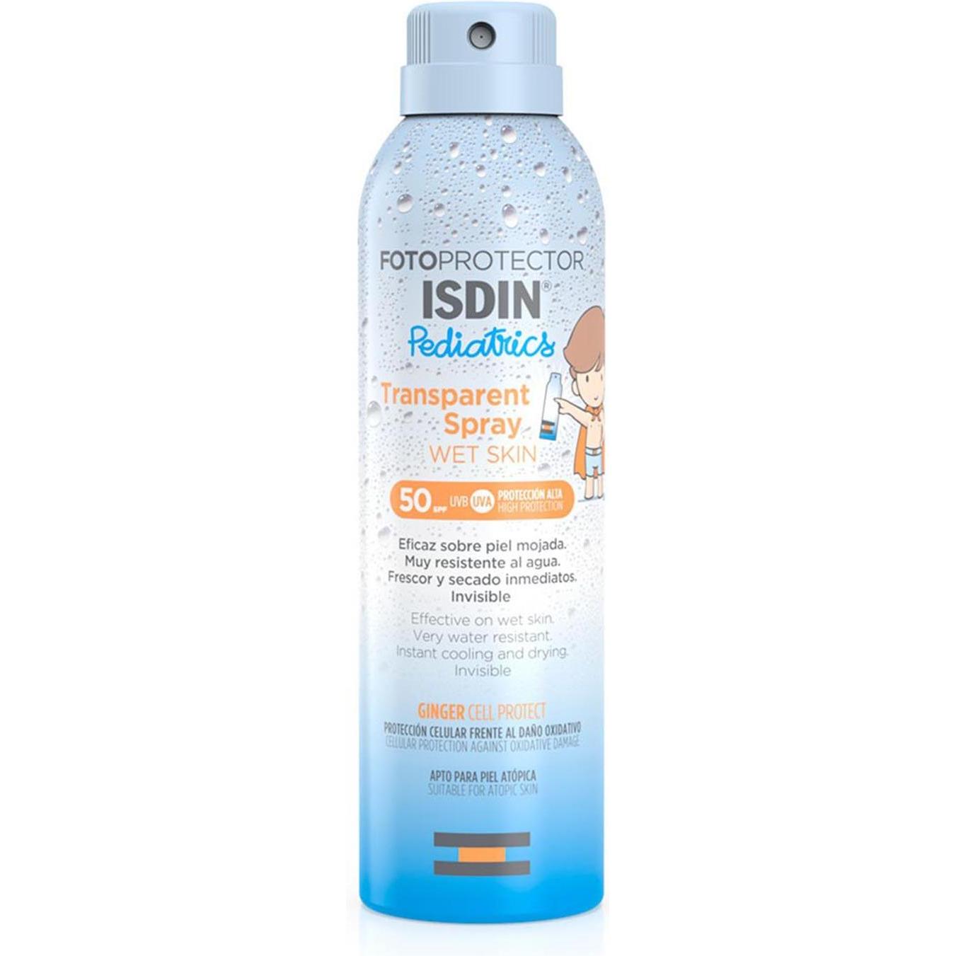 Thumbnail - Isdin, Sonnencreme, Fotoprotector Transparentes Spray Nasse Haut Spf50 250ml (Sonnenspray, SPF 50, 250 ml)