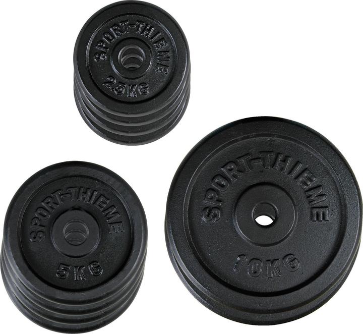 Actual product image Sport-Thieme Hantelscheiben-Set Gusseisen