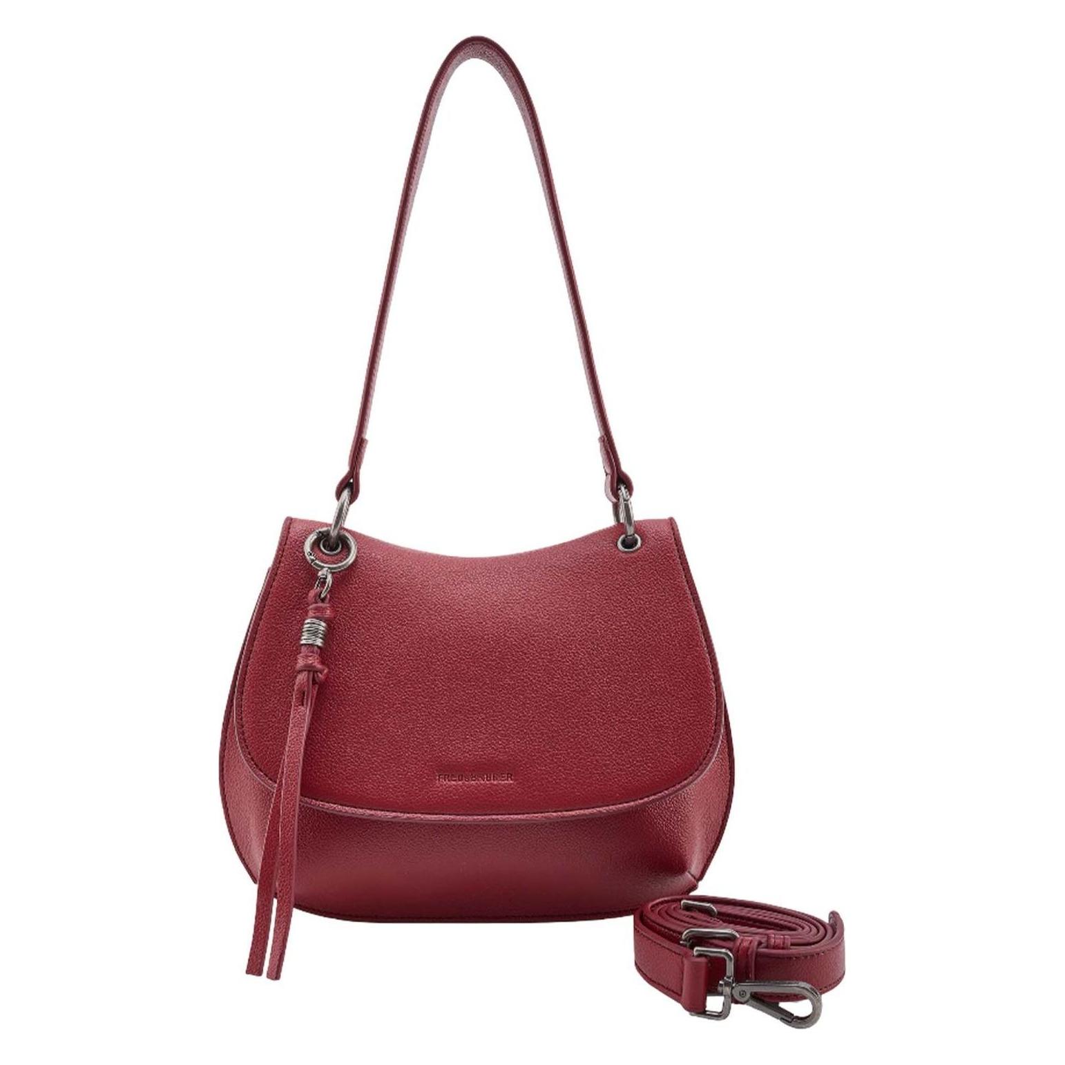 FredsBruder, Damen, Handtasche, My Bestie Small Saddle, Rot