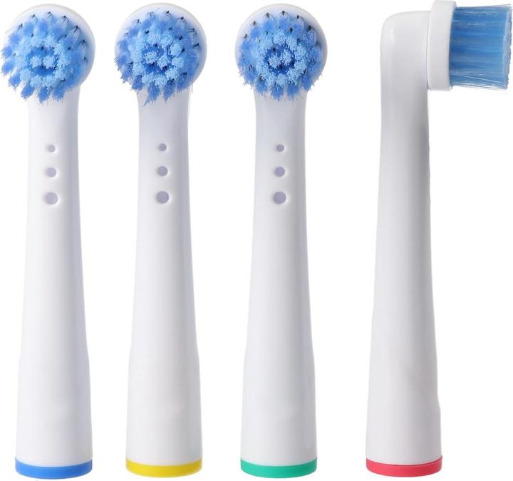 Produktbild AccuCell Zahnbürstenkopf Sensitive Clean für elektrische Zahnbürsten von Oral-B, 4 Stück (4 x)