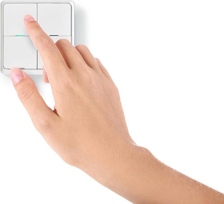 Produktbild Nedis ZBWS40WT Smartlife WiFi Wandschalter, Weiss