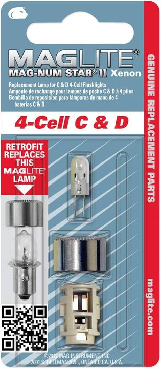 Actual product image Maglite Replacement bulb 4Cell