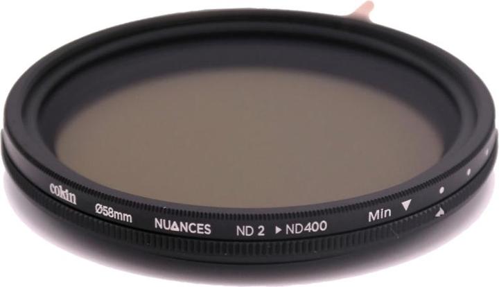 Actual product image Cokin Round NUANCES NDX 2 400 58mm (1 7 f stops) (58 mm, Neutral density filter, 58 mm)