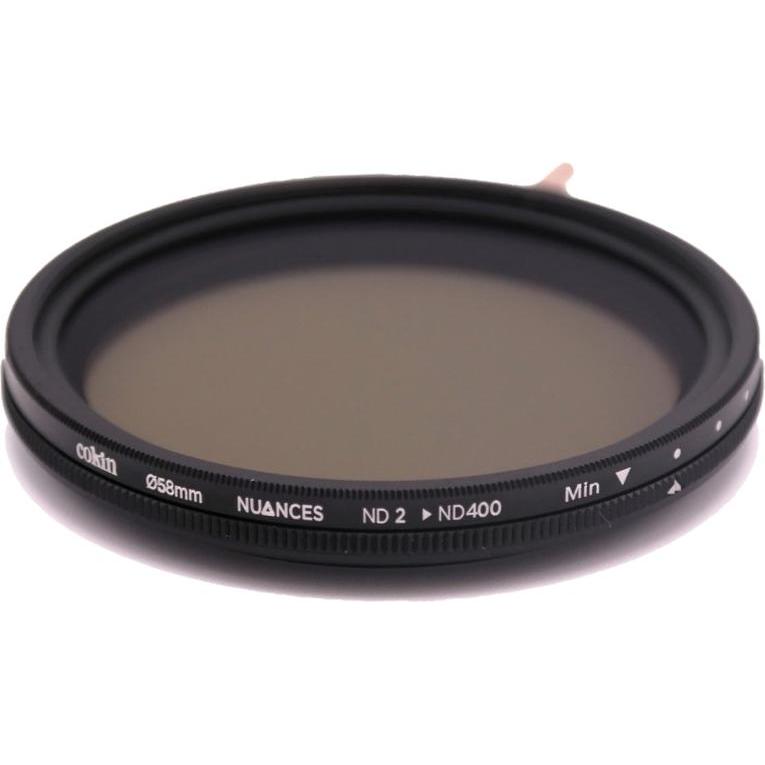 Thumbnail - Cokin Round NUANCES NDX 2 400 58mm (1 7 f stops) (58 mm, ND- / Graufilter, 58 mm), Objektivfilter, Schwarz