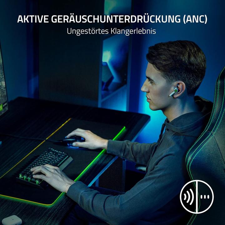 Actual product image Razer Hammerhead HyperSpeed (ANC, 32.50 h, Wireless)