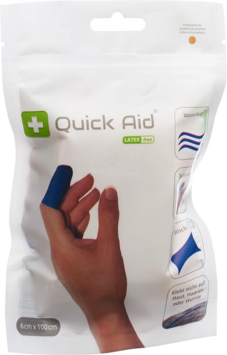 Actual product image Quick Aid Plaster 6x100cm latex free skin color (1 x)