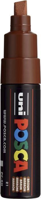 Actual product image Posca Bold Marker PC-8K (Brown, 8 mm, 1 x)