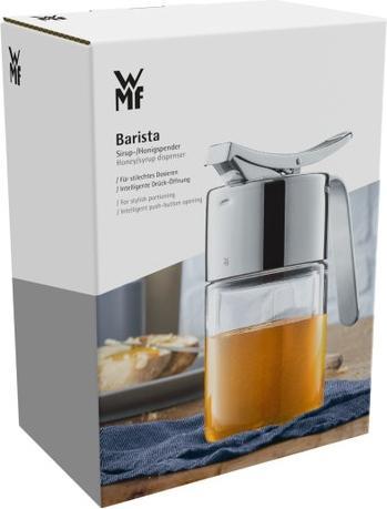 Produktbild WMF Sirupspender Honigspender 240ml Glasbehälter Barista Edelstahl poliert (Diverse Gewürze)