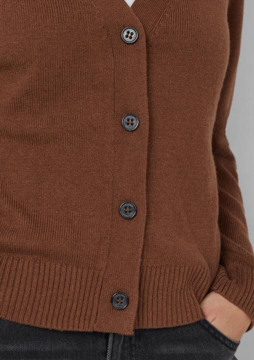 Produktbild s.Oliver Strickjacke Strick-Cardigan aus Wollmix (38)