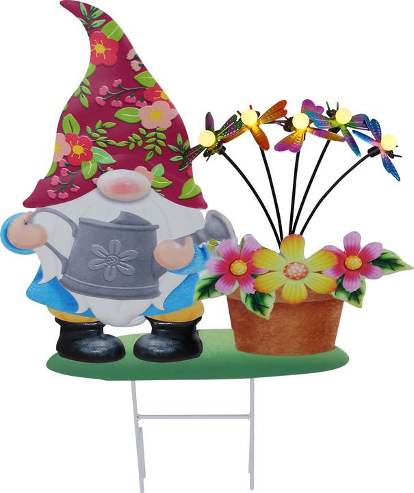 Produktbild Globo Solarleuchte Metall Bunt, 5xled (IP44)