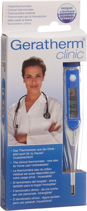 Geratherm clinic clinical thermometer digital digital (Armpit, Mouth, Rectal)