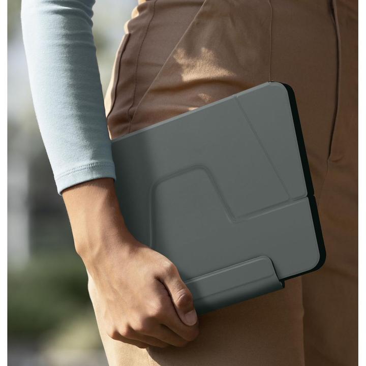 Produktbild Uniq etui Ryze 360 iPad Air 13" (2024) jasny szary/chalk grey (Apple iPad Air 13 2024)