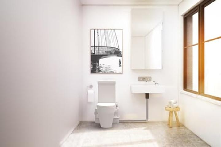 Produktbild Grundfos Grundf Fäkalienhebeanlage SOLOLIFT2 WC-3 0,62 kW, 230-240 V/50 Hz 453x176x347mm (Schmutzwasserpumpe)