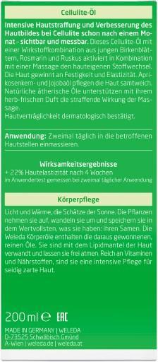 Productafbeelding Weleda Berken (Lichaamsolie, 200 ml)