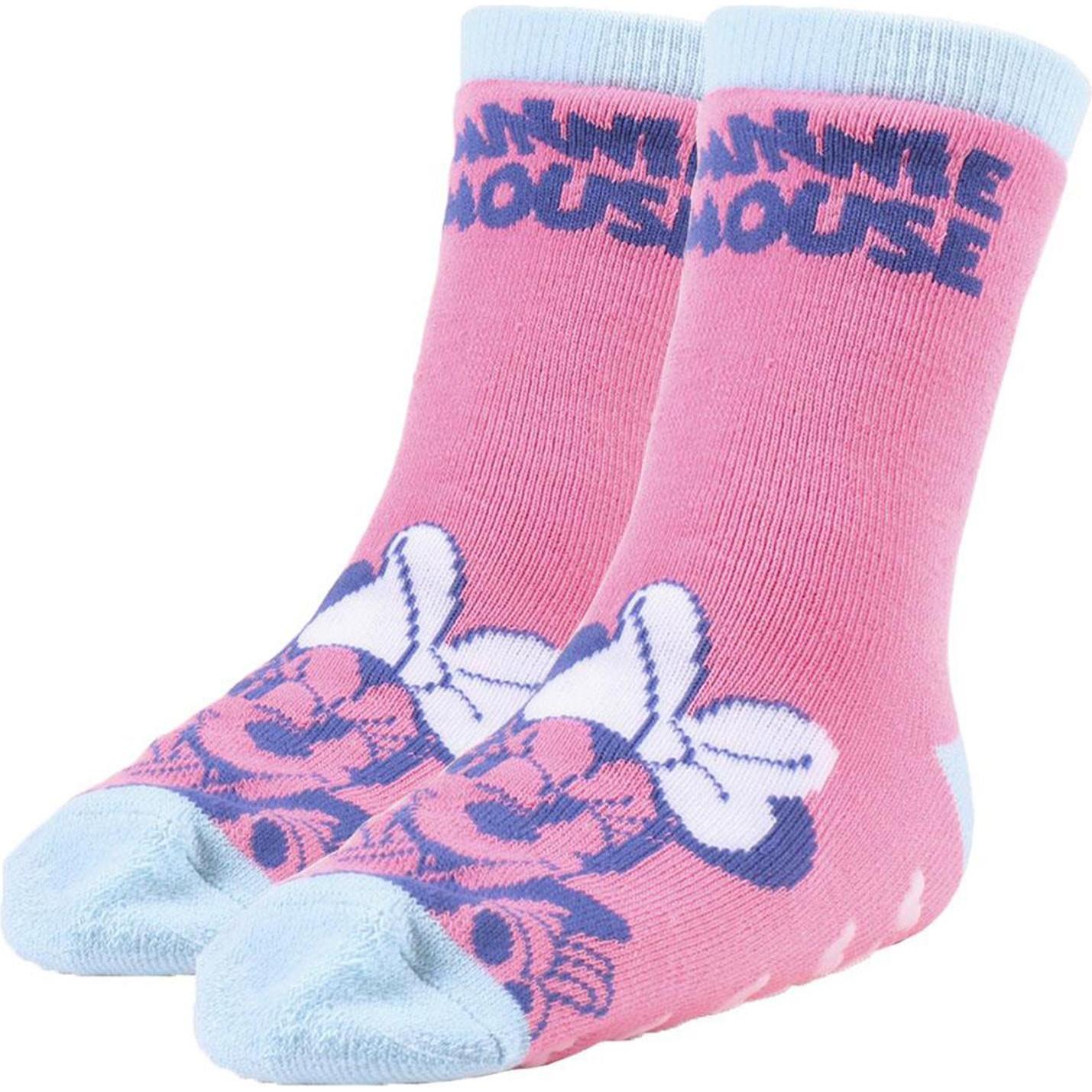 Thumbnail - Disney, Socken, Anti-Rutsch-Socken 2 Stück Minnie, Mehrfarbig, (27, 30)