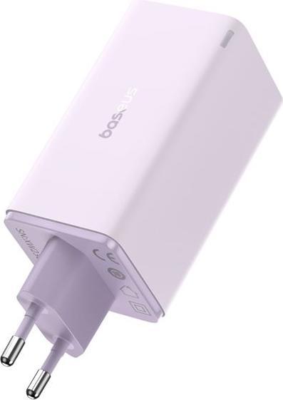 Image du produit Baseus GaN6 Pro 2xUSB-C + 2xUSB, 100W (fioletowy) (100 W)